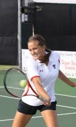 The Texas Tech women's tennis squad begins play at the Regional Championships on Friday.