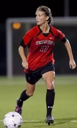 Emmie Bennett will be one of seven Tech seniors playing their final home match Friday.