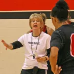 Kristy Curry's Lady Raiders had their first official practice today.