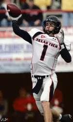 Steven Sheffield throws against Nebraska in the first half.(AP Photo/Nati Harnik)