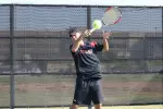 Rafael Garcia moves on in both singles and doubles at the ITA Regionals.