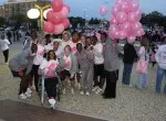 The Lady Raiders at the 2009 Race for the Cure.