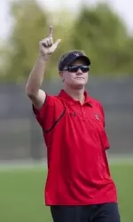 Tom Stone and the Red Raiders will face Kansas at 6 p.m. Friday in San Antonio