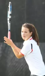 The Lady Raiders win two matches on the final day at "Ace for a Cure."