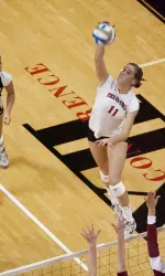 Amanda Dowdy should see fewer--but better--attempts from the middle hitter position