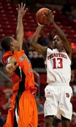 Red Raiders win <i>Duel in the Desert</i> and David Tairu earns tournament and conference honors.