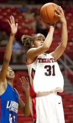 Ashlee Roberson led all players with 21 points.