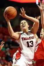 Jordan Murphree scored her 1,000th-career point as she had a season-high 22 points.