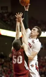 Texas Tech plays at New Mexico on CBS College Sports Network on Tuesday evening.