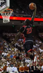 Nick Okorie scored 24 points against Texas.