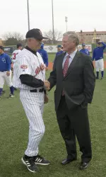 Larry Hays' No. 27 jersey will be retired on Monday, March 23.