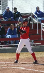 Jen Lee doubled in game two against Oklahoma