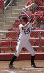 Liz Eimen leads the team with 55 hits, including two three-baggers