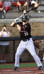 Chris Richburg hit two home runs in today's loss to Kansas State.