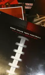 Texas Tech has joined dozens of programs across the country in the elimination of printed media guides. Texas Tech sport programs will print books for recruiting purposes only.