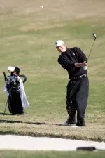 Former Texas Tech All-American Andrew Dresser (above) is tied with current Red Raider Chris Ward in 14th place at the Texas State Open.