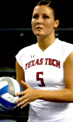 Freshman Tory Vaughan continues to play well as the libero