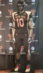 Texas Tech's camouflage uniforms were unveiled today