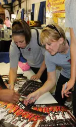 The Lady Raiders will be at the Texas Tech Student Union on Oct. 7 and Oct. 14.