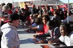 The Lady Raiders will sign autographs on Nov. 19 and Nov. 21.
