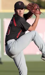 Bafidis had one scoreless appearance during the Red & Black Series