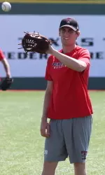 Jamen Parten made one start during the Red & Black Series where he struck out two batters in two innings