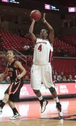 Teena Wickett led all players with 13 points.