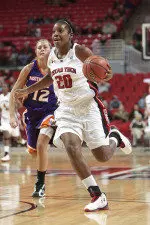 Kierra Mallard scored 20 points to lead Texas Tech.