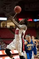 Chynna Brown was named to the all-tournament team at the Las Vegas Holiday Hoops Classic.