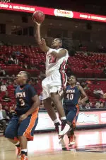 Kierra Mallard was Tech's top scorer with 12 points.