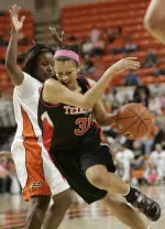 Ashlee Roberson was named the Phillips 66 Big 12 Player of the Week for games Feb. 8-14.