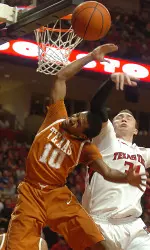 Darko Cohadarevic blocks a shot