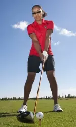 Freshman Gabby Dominguez led the Lady Raiders with a fourth-place tie at the UNLV Spring Rebel Invitational.