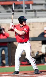 Stephen Hagen went 3-for-4 with two RBI to lead the Red Raider offense.