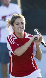 The Lady Raiders were edged by the Sooners at the McLeod Tennis Center, 4-3.