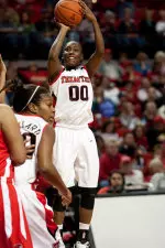 Chynna Brown scored a team-high 12 points.