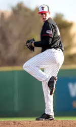 Bobby Doran pitched seven strong innings in Tech's 3-2 loss to No. 9 Rice.