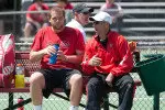 Men's tennis will now play Oklahoma State at 5:30 p.m.