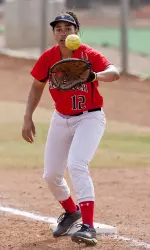 Sophomore first baseman Raven Richardson found her swing last week and is prepped to help the Red Raiders offense
