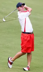 Chris Ward is tied in third place following two round at the Morris Williams Intercollegiate in Austin.