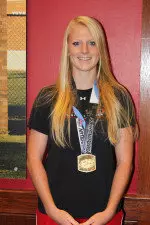 Hayley Haagsma won the Golden Ball as the tournament's MVP for the U18 division.