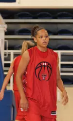 Casey Morris scored 14 points in the victory over the University of British Columbia.