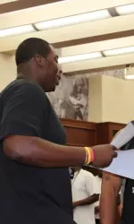 A total of 104 student-athletes reported for training camp today.