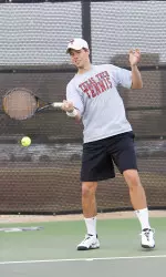 Singles play begins Saturday at 9:00 a.m. for David Pace and Raphael Pfister.