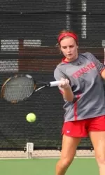 The Texas Tech women's tennis squad completed their first day of play at the OU Invitational in Norman, Oklahoma, advancing a singles player and a doubles team.