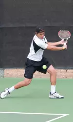 The Texas Tech tennis squad totaled eight match wins at the end of the first day of the HEB Baylor Invitational in Waco, Texas.