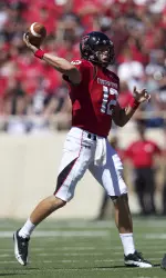Taylor Potts was 34 for 53 with no interceptions with 4 touchdowns