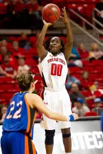 Chynna Brown scored a career-high 22 points to lead Texas Tech.