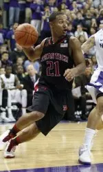 John Roberson, above, had 21 points and Brad Reese hit 15 for the Red Raiders in Tuesday's game.
