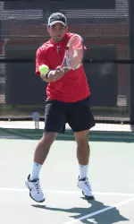 The 15th-ranked Texas Tech men's tennis team opened its 2011 dual-match season with a 6-1 victory over the No. 66 UNLV Rebels.